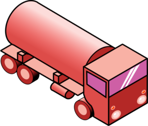 red tanker